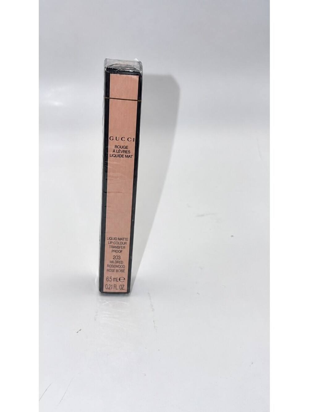 GUCCI LIQUID MAT LIPSTICK 203 MILDRED ROSEWOOD 6.5ML